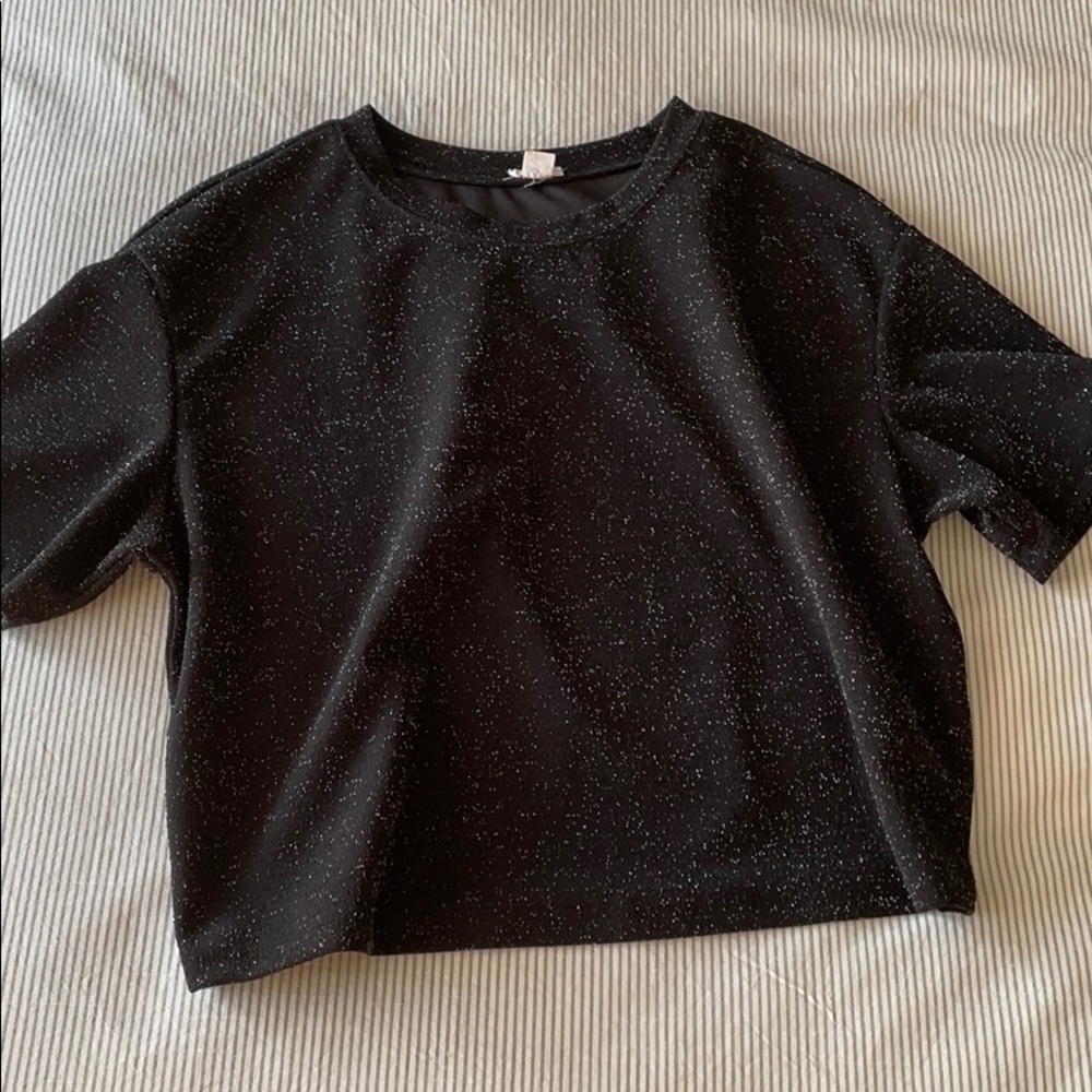 Sparkly Crop Top Garage